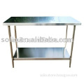 stainless steel worktable / worktable with drawers/ worktable with wheels